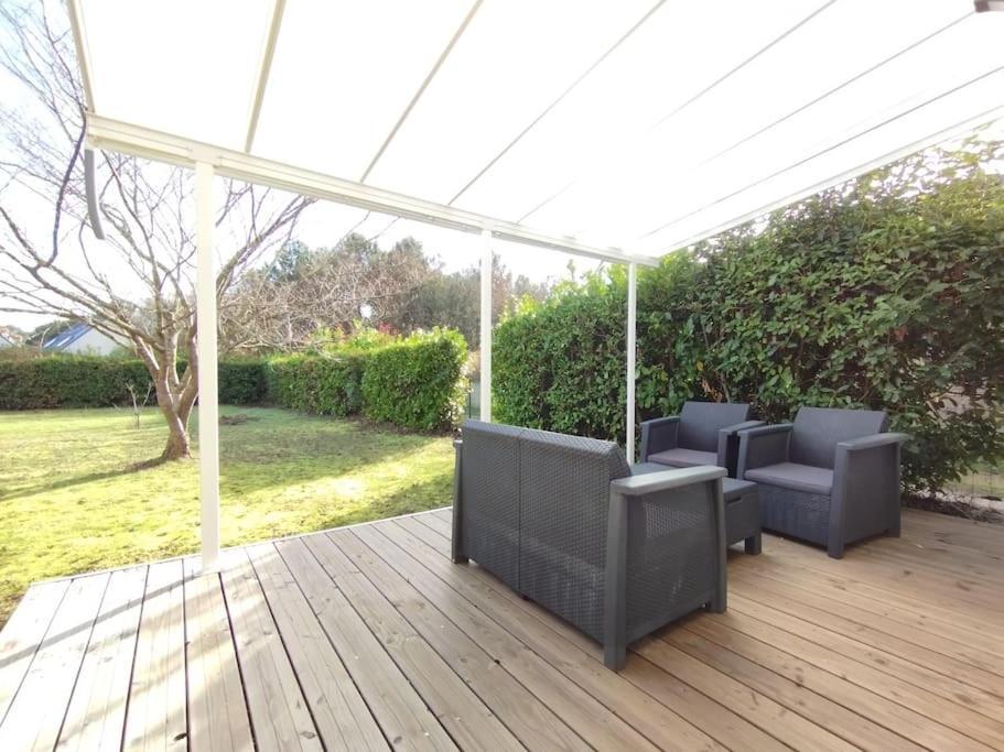 Logement Au Calme Avec Jardin Proche De Vannes Elven Kültér fotó